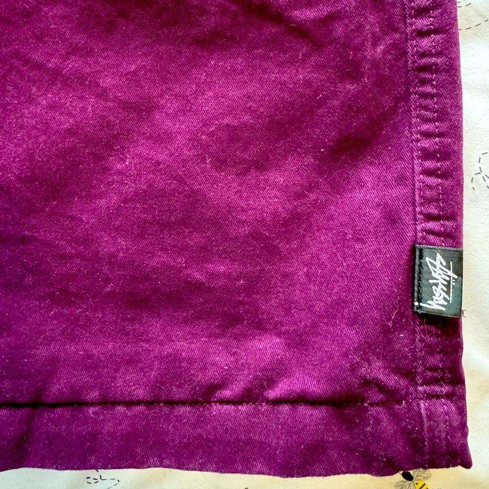 Purple Stussy shorts size XL authentic.